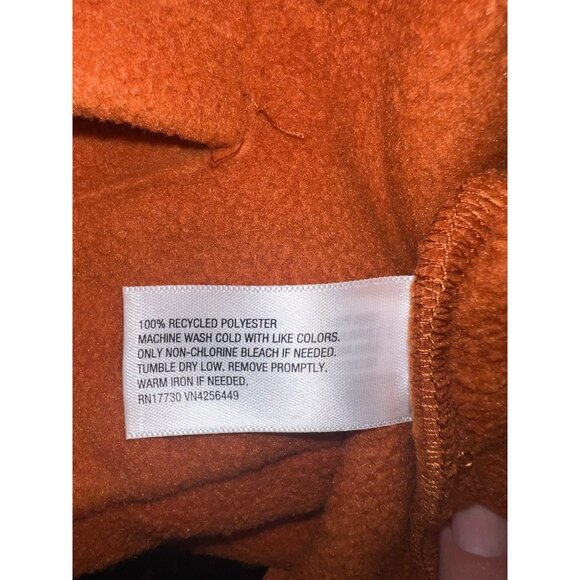 Goodfellow & Co Recycled Polyester Quarter-Zip‎ Fleece Jacket, size M - Picture 3 of 7